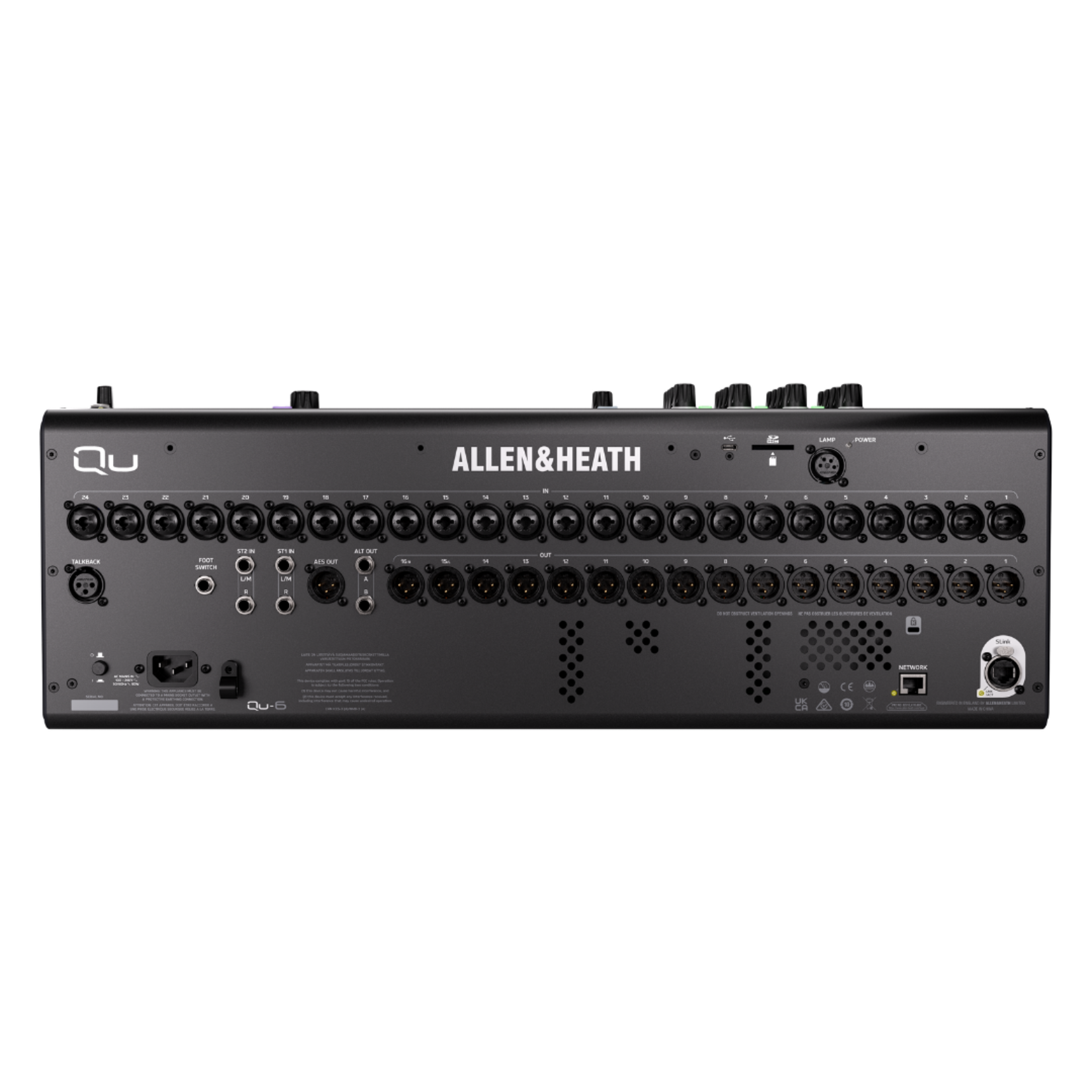 Allen & Heath QU-6 38-channel Digital Mixer