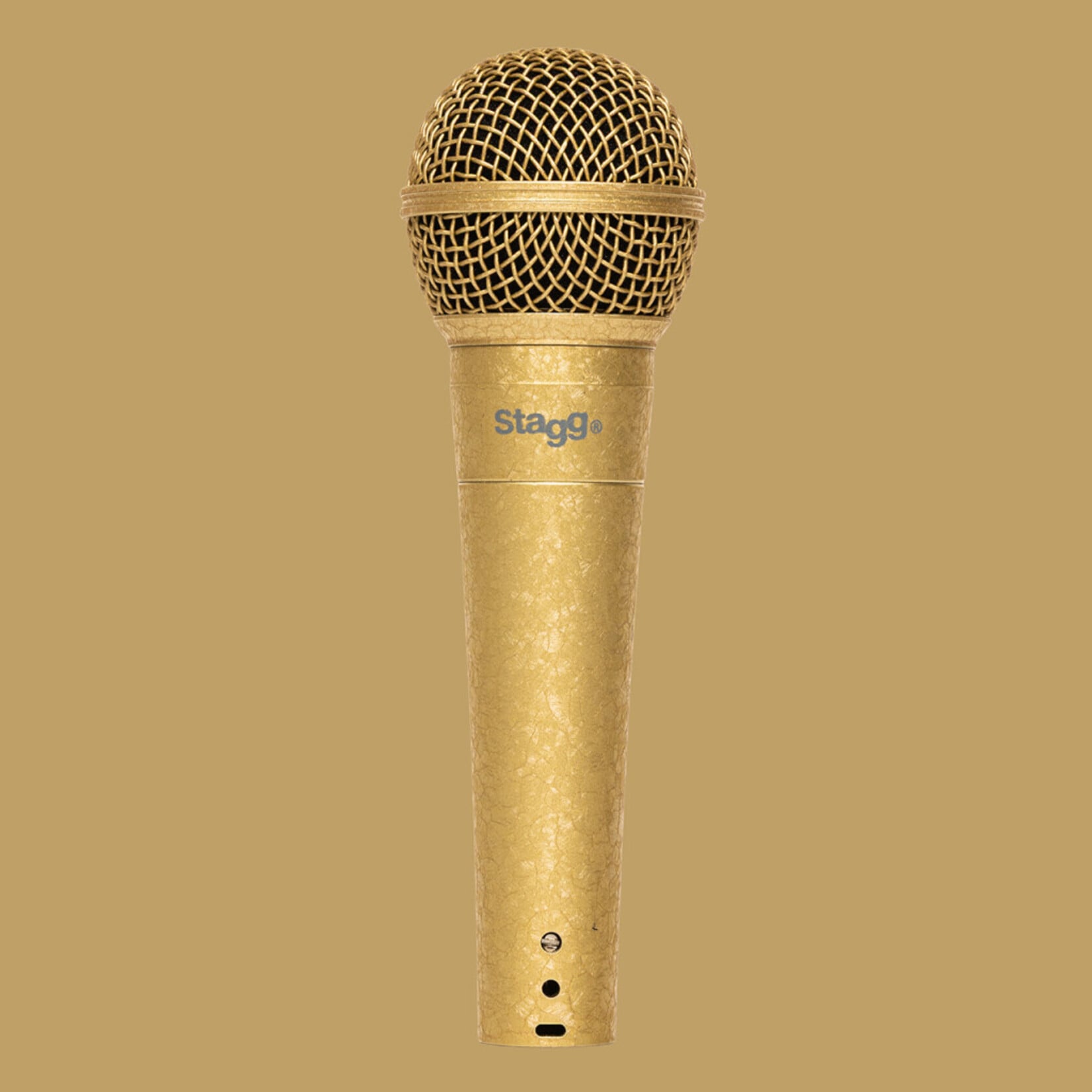 Stagg SDM50 Professional Cardioid Dynamic Microphone - Gold