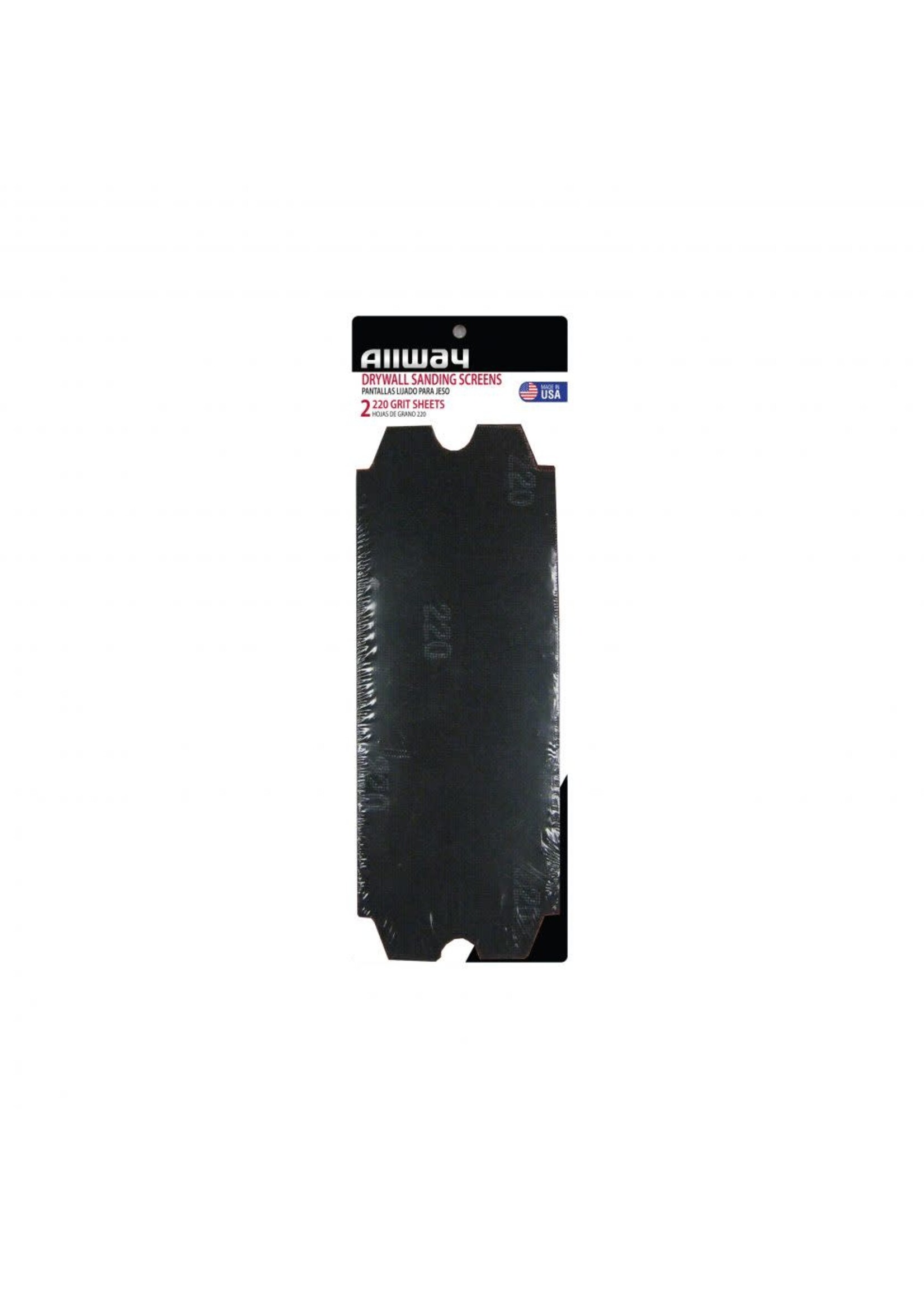 Allway Drywall Sanding Screen, 2/card