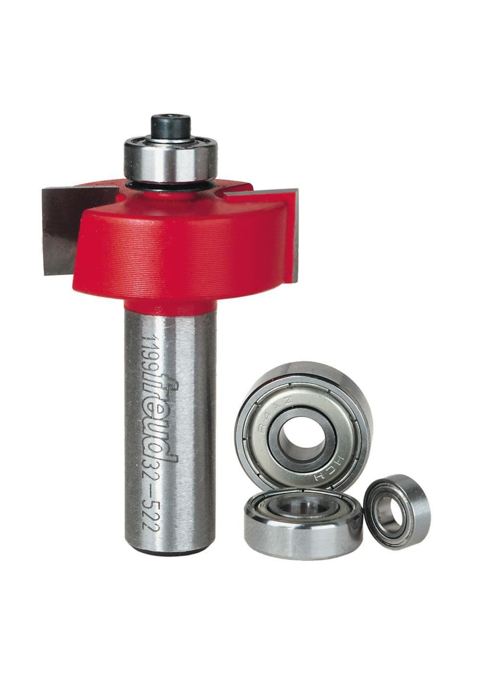 Freud/Diablo 5/16", 3/8", 7/16", 1/2" Depth Rabbeting Bit with Bearings 32-522