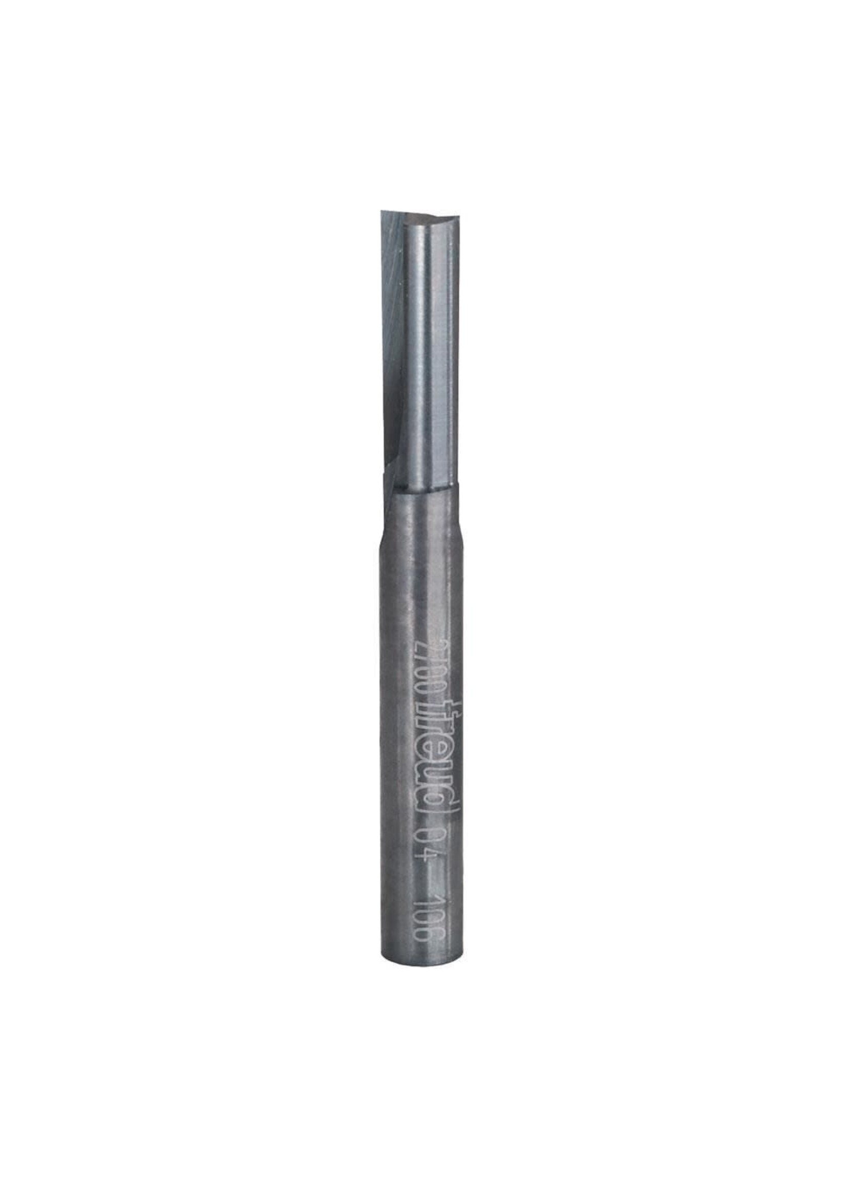 Freud/Diablo 1/4" Double Flute Straight Bit 04-106