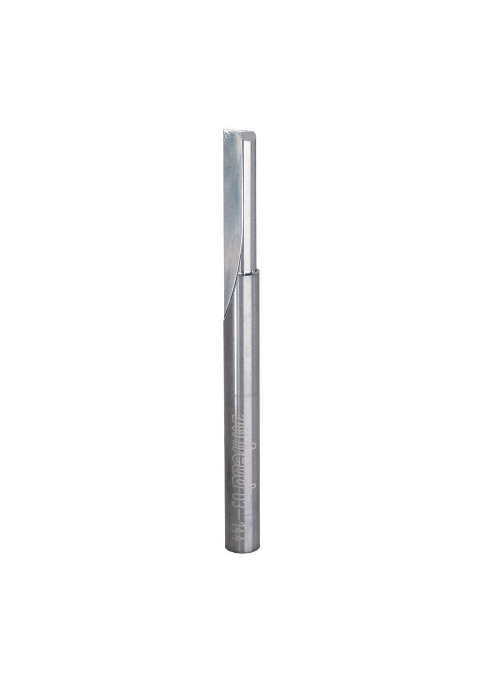 Freud/Diablo 1/4" Single Flute Straight Bit 03-144