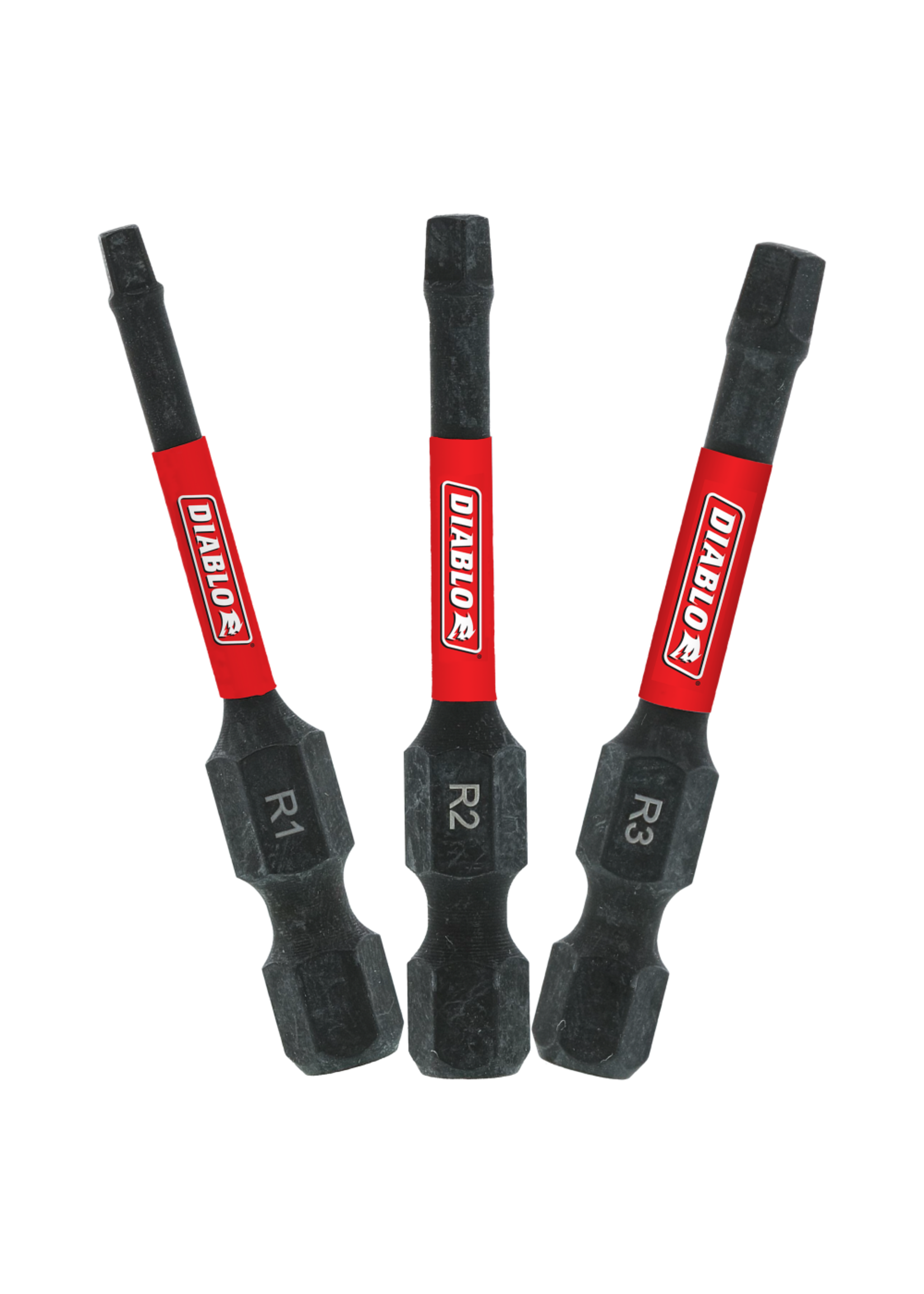 Freud/Diablo DB Insert Bit SQ 2  Set 3pc DSQV2-S3