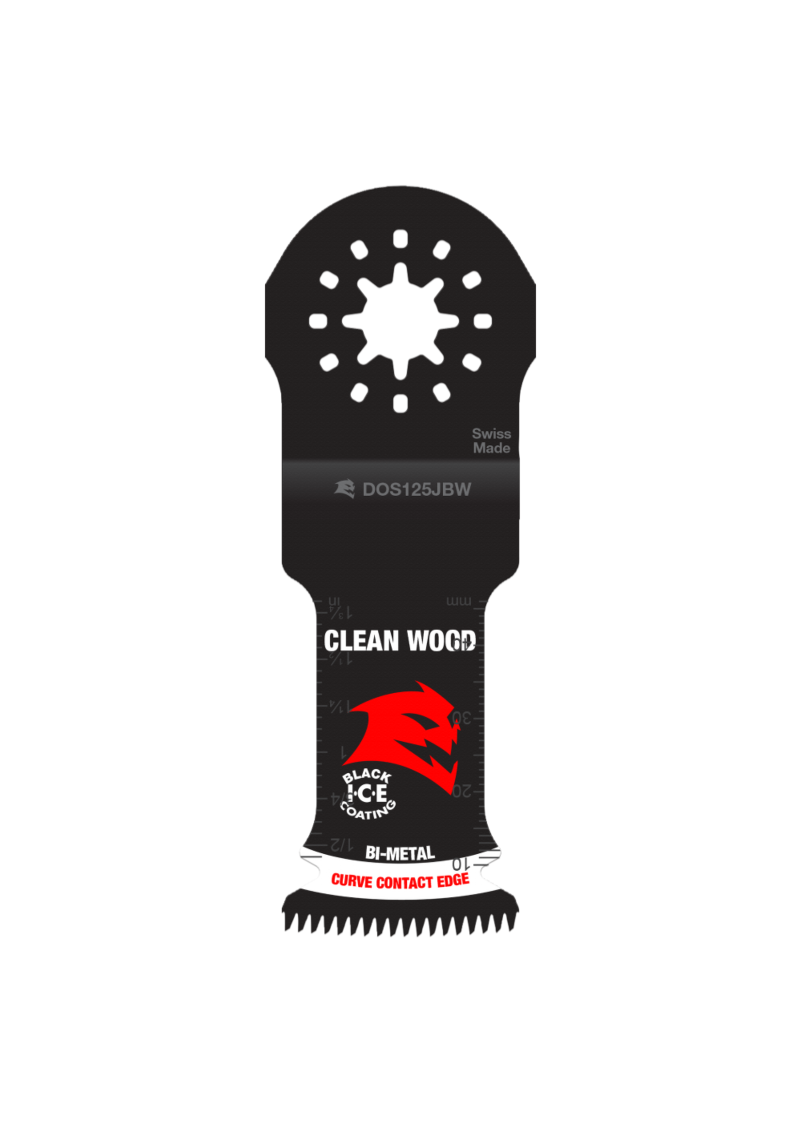 Freud/Diablo 1-1/4 in. Starlock Bi-Metal Oscillating Blades for Clean Wood DOS125JBW3