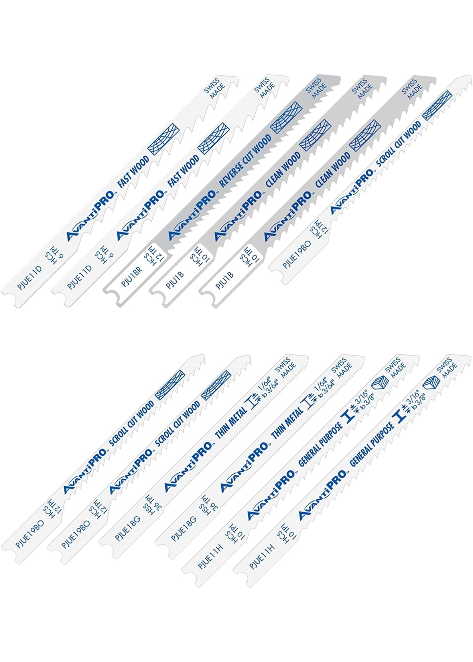 Freud/Diablo AVP 12PC USHANK JSB ASST SET PJU12BC