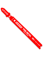 Freud/Diablo 3-5/8 in. 30 TPI Bi-Metal T-Shank Jig Saw Blades for Thin Metal DJT121GF5