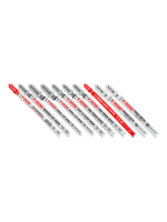 Freud/Diablo 10 pc T-Shank Jig Saw Blade Set for Wood & Metal DJT10S
