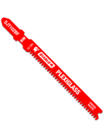 Freud/Diablo 3-5/8 in. 13 TPI Bi-Metal T-Shank Jig Saw Blades for Plexiglass DJT102BF5