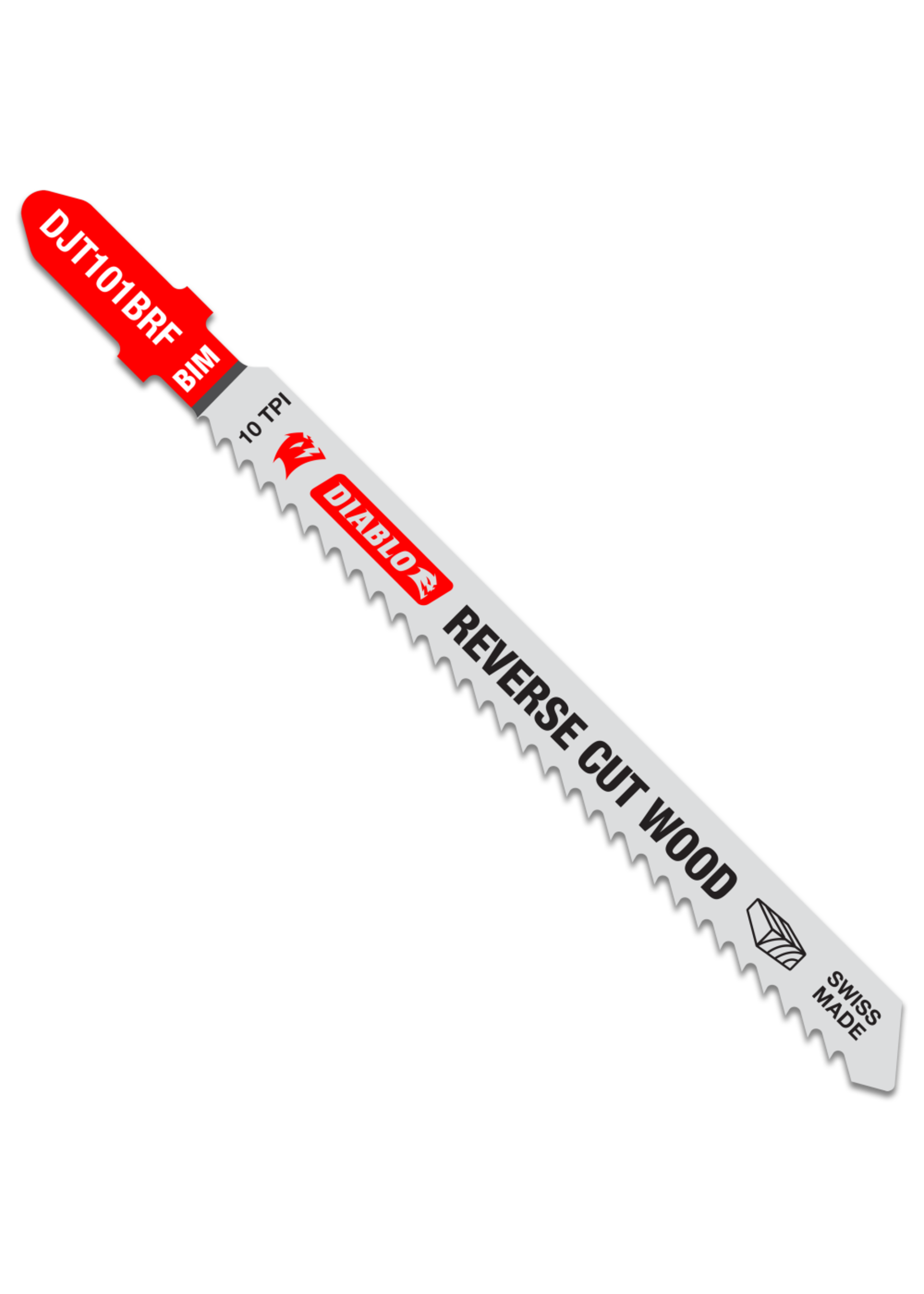 Freud/Diablo DB BiM 4X10 REVERSE T JSB 5PK DJT101BRF5