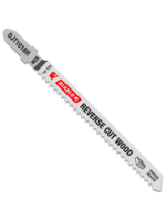 Freud/Diablo 4 in. 10 TPI High Carbon Steel T-Shank Jig Saw Blades for Reverse Cuts in Wood DJT101BR5
