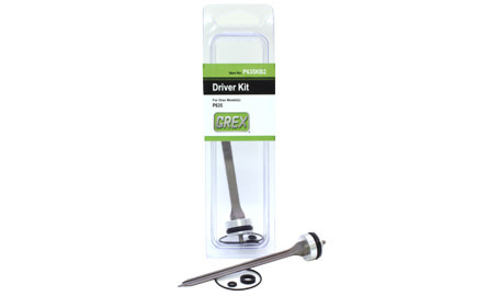 Grex Driver Kit P645KB2 - Complete Driver Set With O-Rings