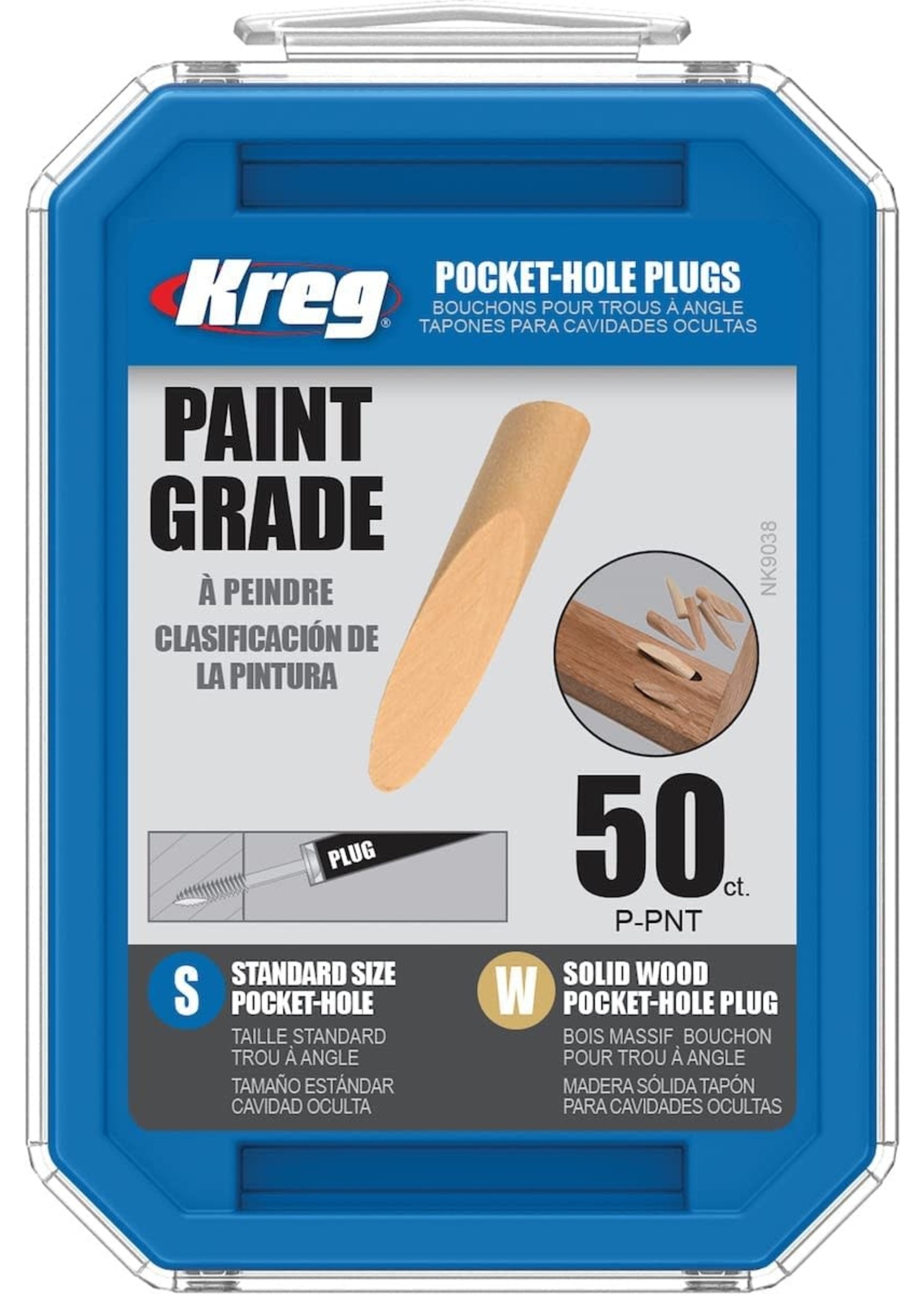 Kreg Kreg Paint Grade Plugs - 50 count