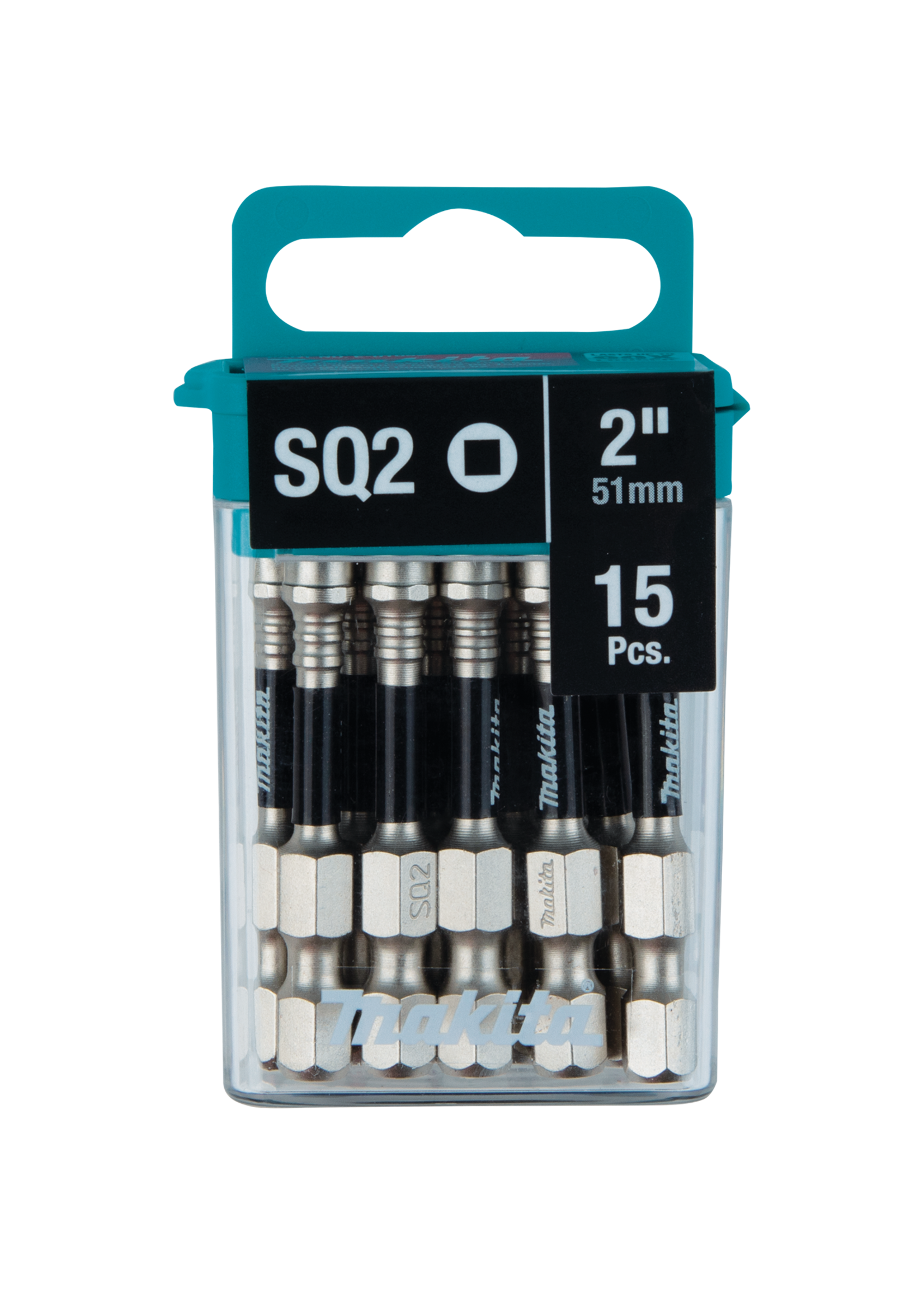 Makita Impact XPS® #2 Square 2" Power Bit, 15/pk