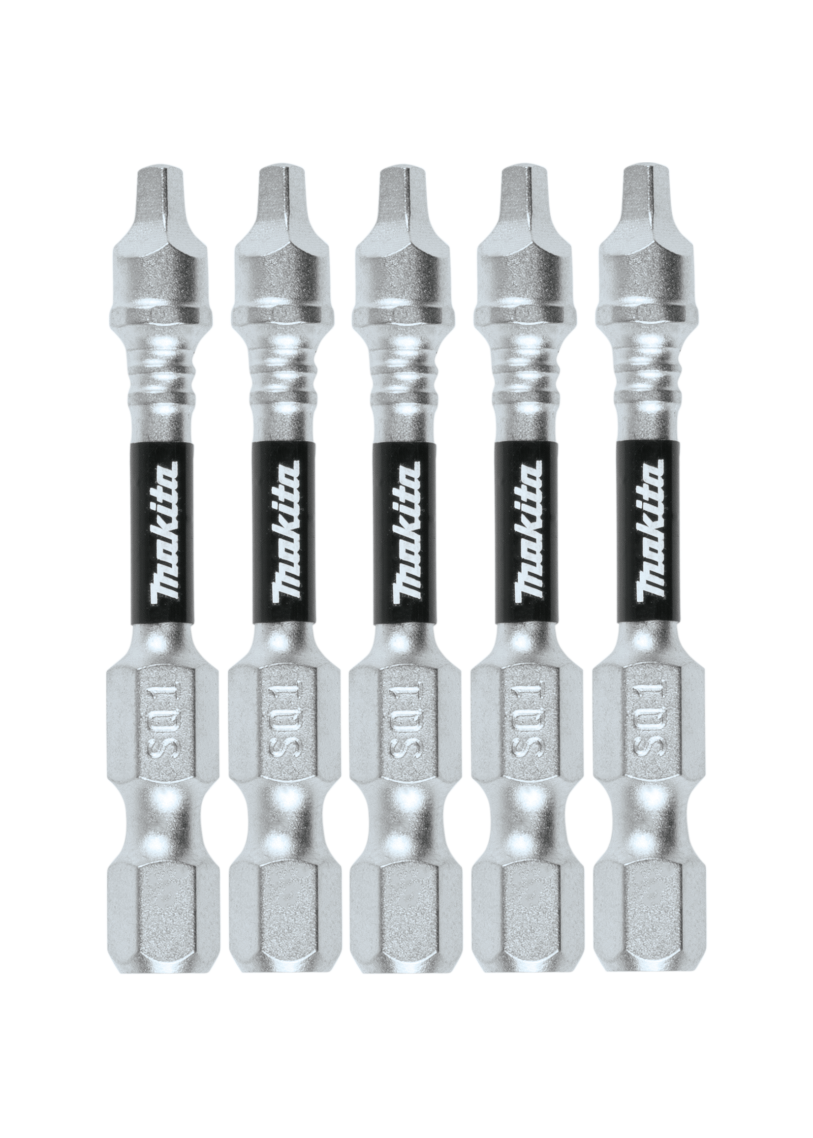 Makita Impact XPS® #1 Square 2" Power Bit, 5/pk