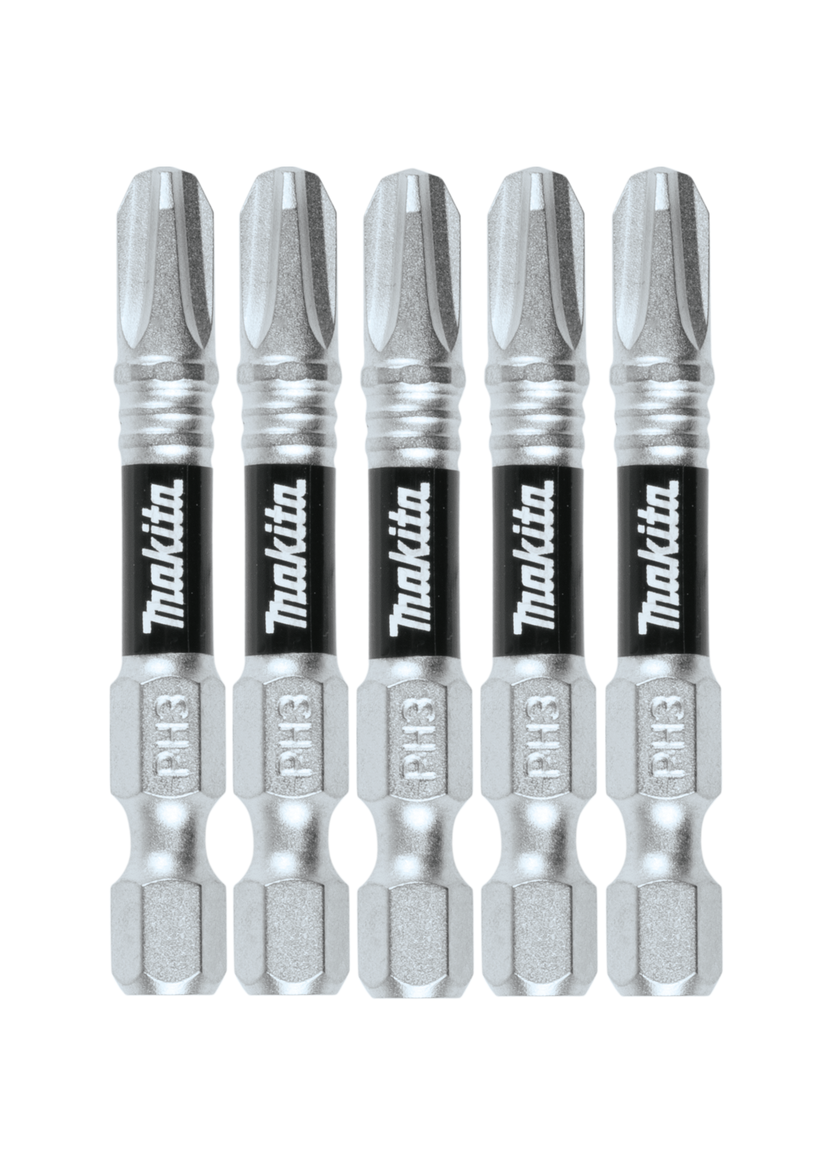 Makita Impact XPS® #3 Phillips 2" Power Bit, 5/pk