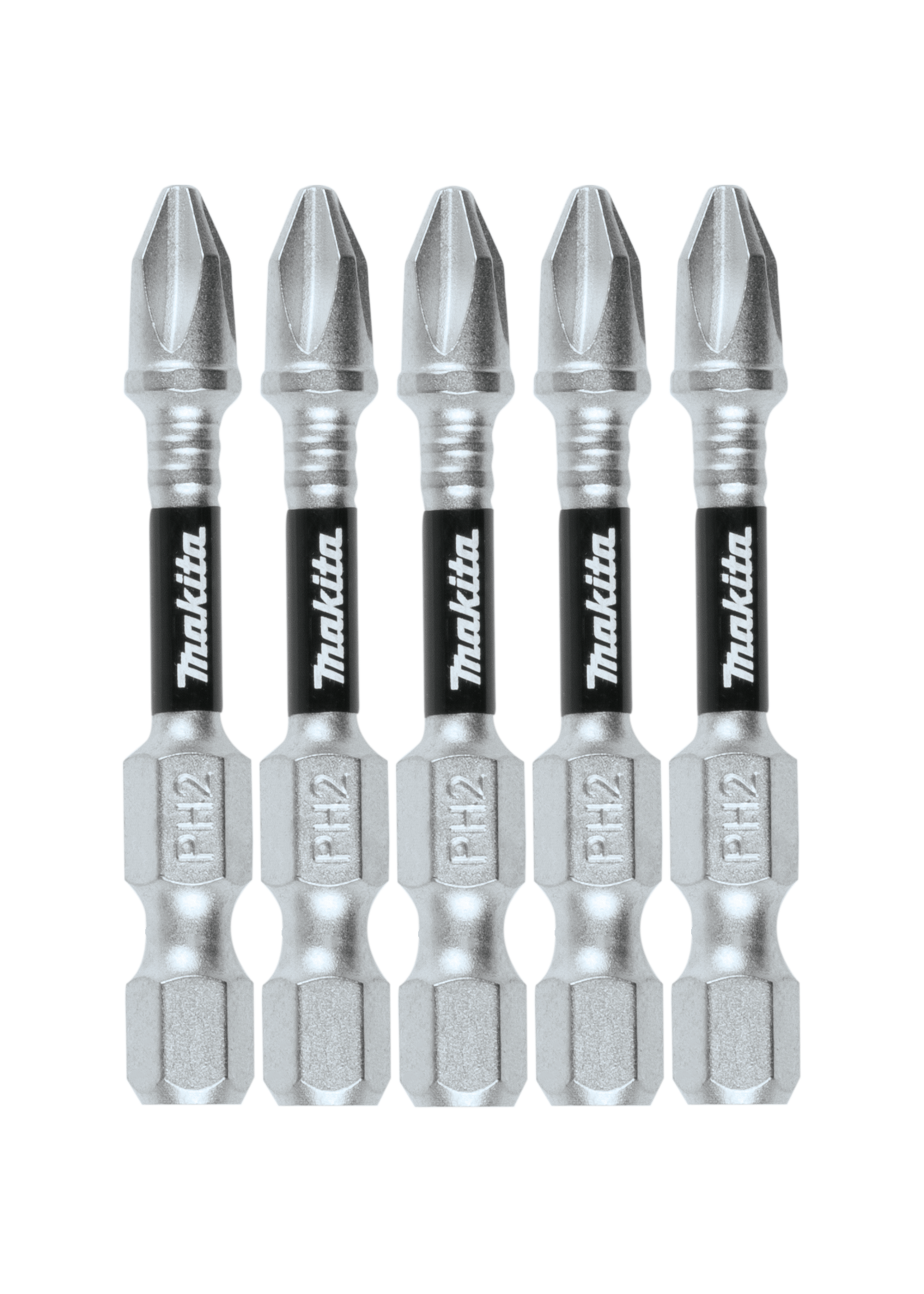 Makita Impact XPS® #2 Phillips 2" Power Bit, 5/pk