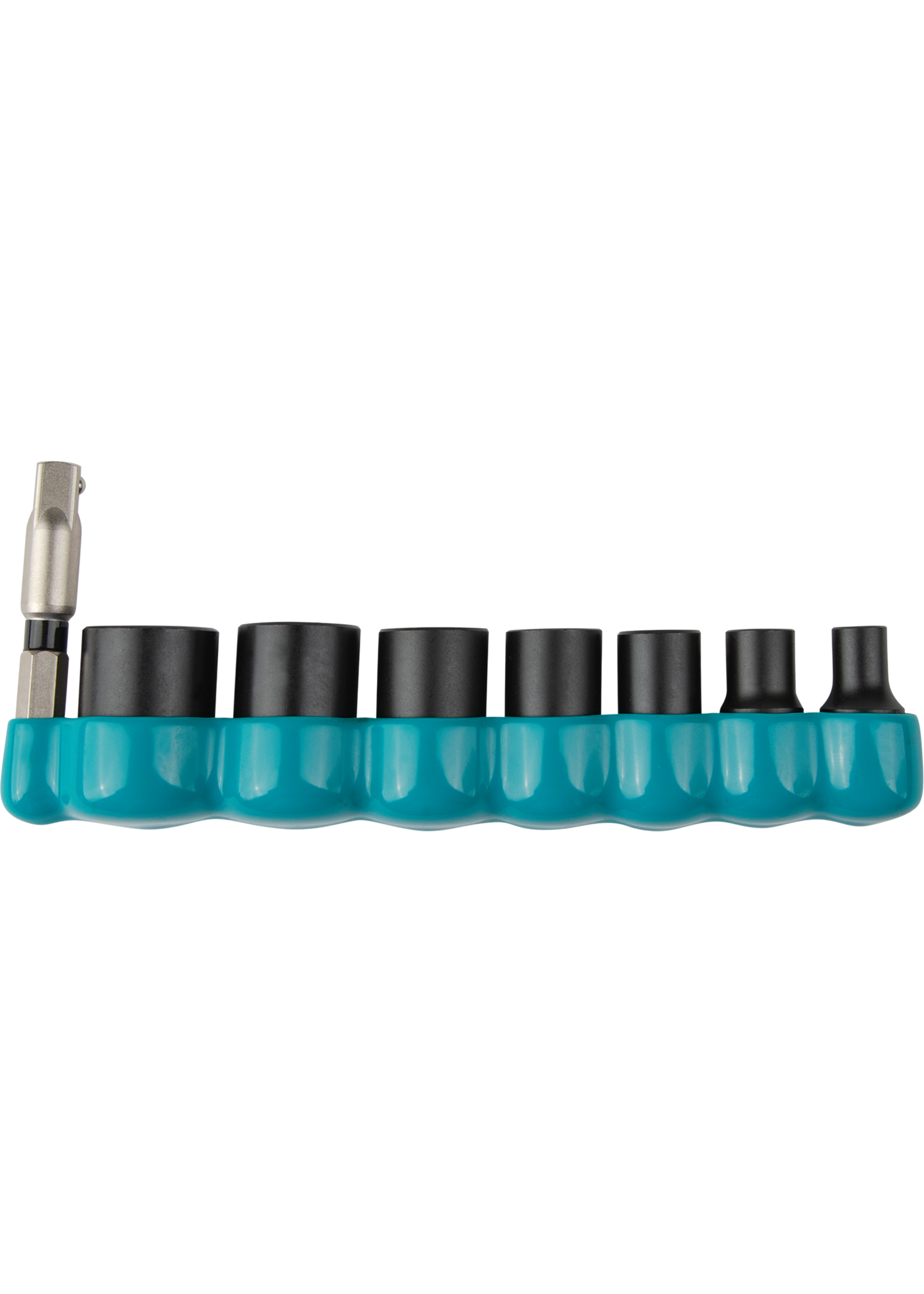 Makita Impact XPS® 8 Pc. 1/4" Drive 6-Point SAE Impact Socket Set w/ Standard Socket Adapter