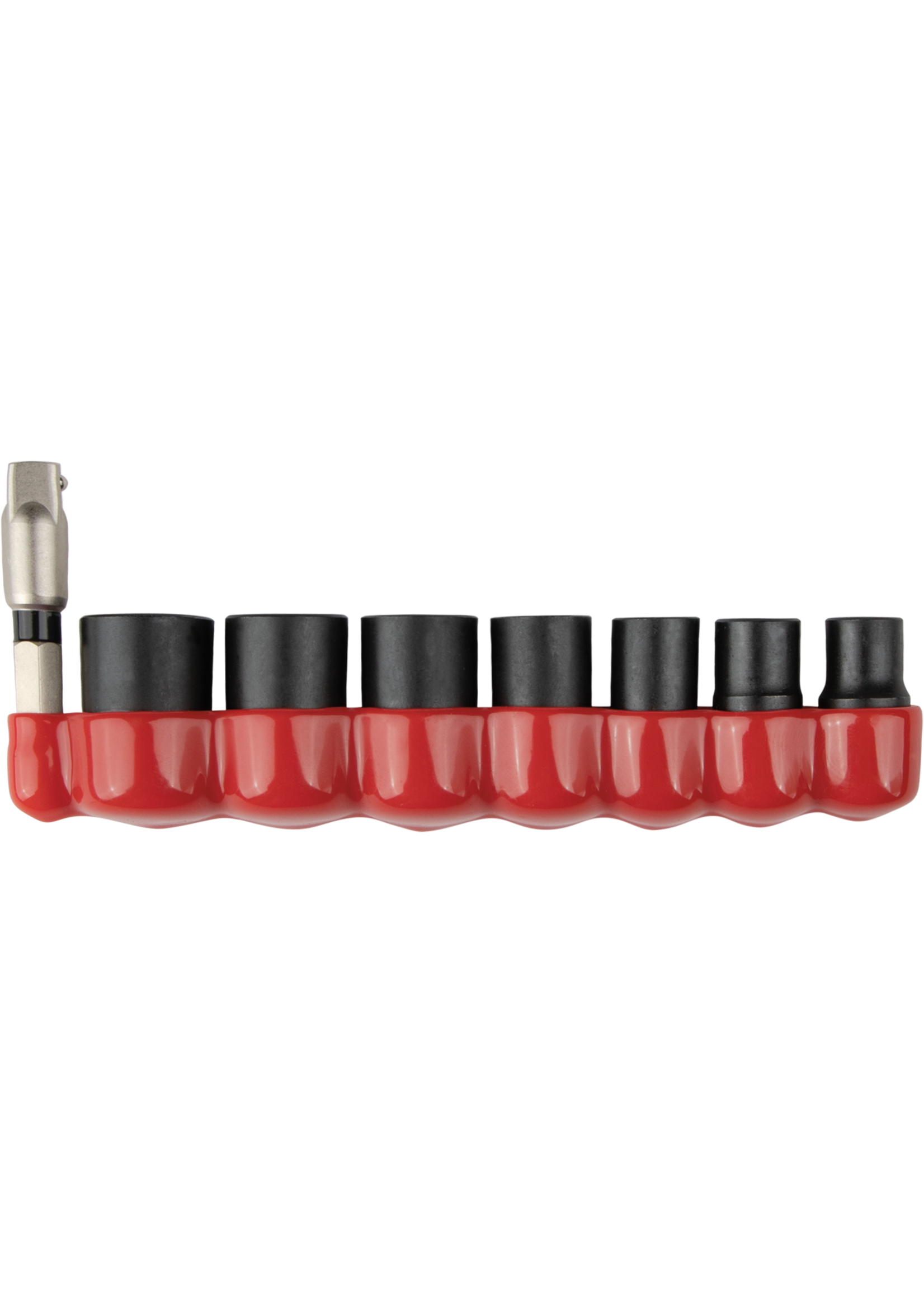 Makita Impact XPS® 8 Pc. 1/4" Drive 6-Point Metric Impact Socket Set w/ Standard Socket Adapter