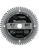 Makita 6-1/2" 60T (ATB) Carbide-Tipped Cordless Plunge Saw Blade, MDF, Laminate