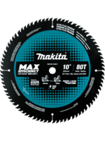 Makita 10" 80T Carbide-Tipped Max Efficiency Miter Saw Blade