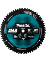 Makita 10" 60T Carbide-Tipped Max Efficiency Miter Saw Blade