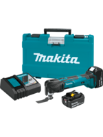 Makita 18V LXT® Lithium-Ion Cordless Multi-Tool Kit, tool-less clamp system, 6,000-20,000 OPM, case (3.0Ah)