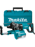 Makita 1" AVT® Rotary Hammer, accepts SDS-PLUS bits, w/ HEPA Dust Extractor, 3-mode, var. spd., case (D-handle)
