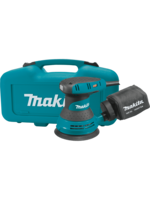 Makita 5" Random Orbit Sander, 3 AMP, 4,000-12,000 OPM, var. spd., case