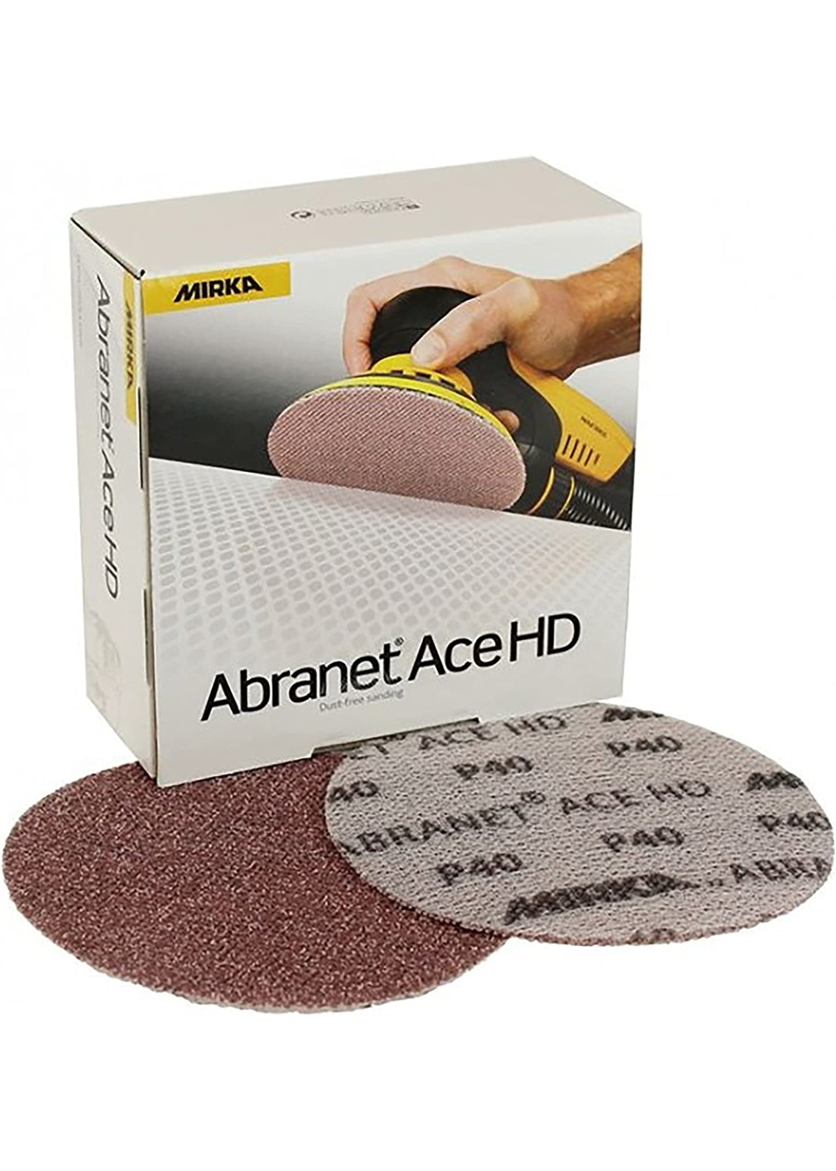 Mirka AH-241-040 ABRANET ACE HD 6" Grip P40, 25 Discs/Box