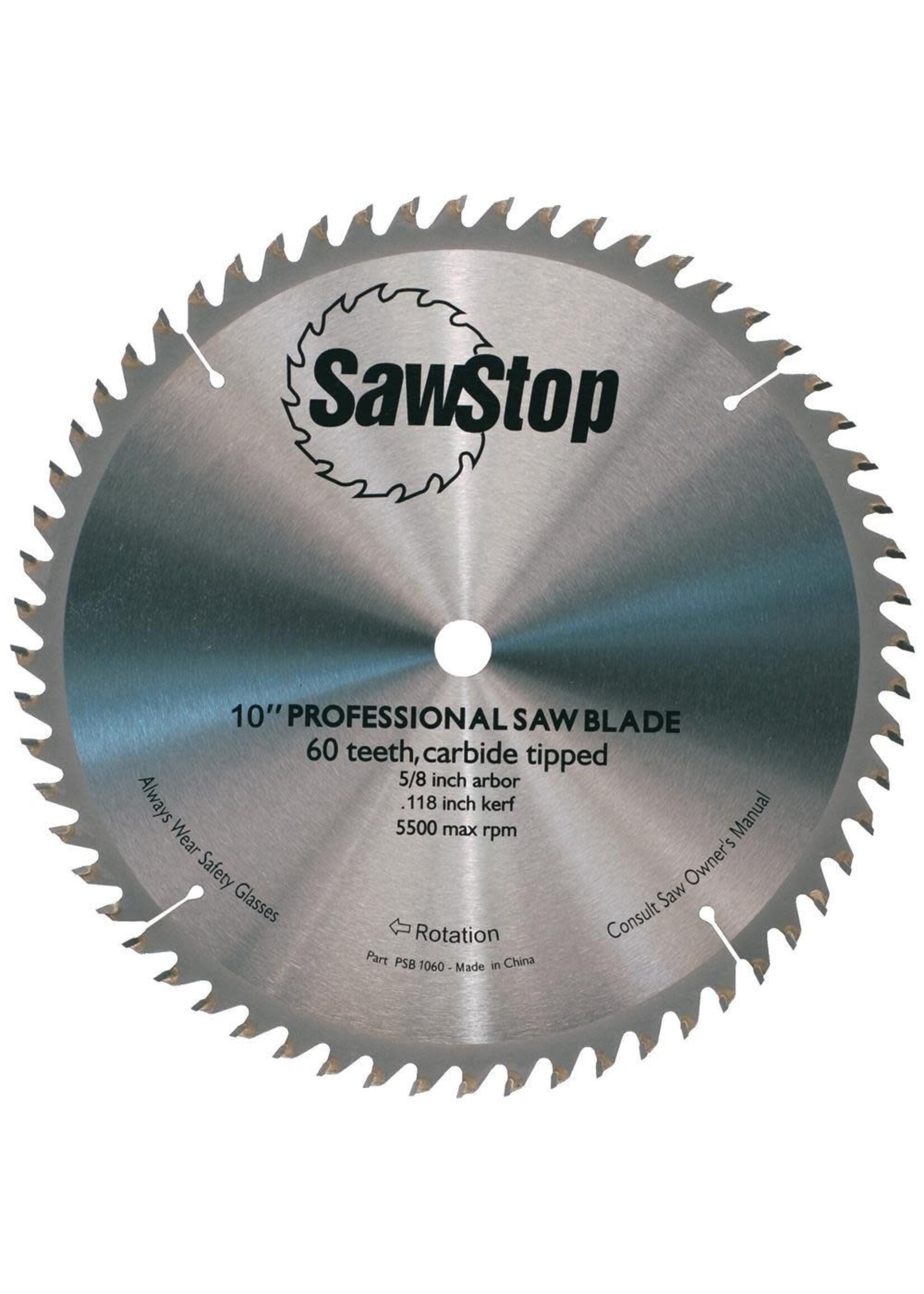 Saw Stop CB104 184 60-Tooth Combination Table Saw Blade