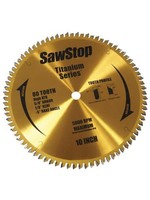 Saw Stop BTS-P-80HATB Titanium Series 80-Tooth Blade