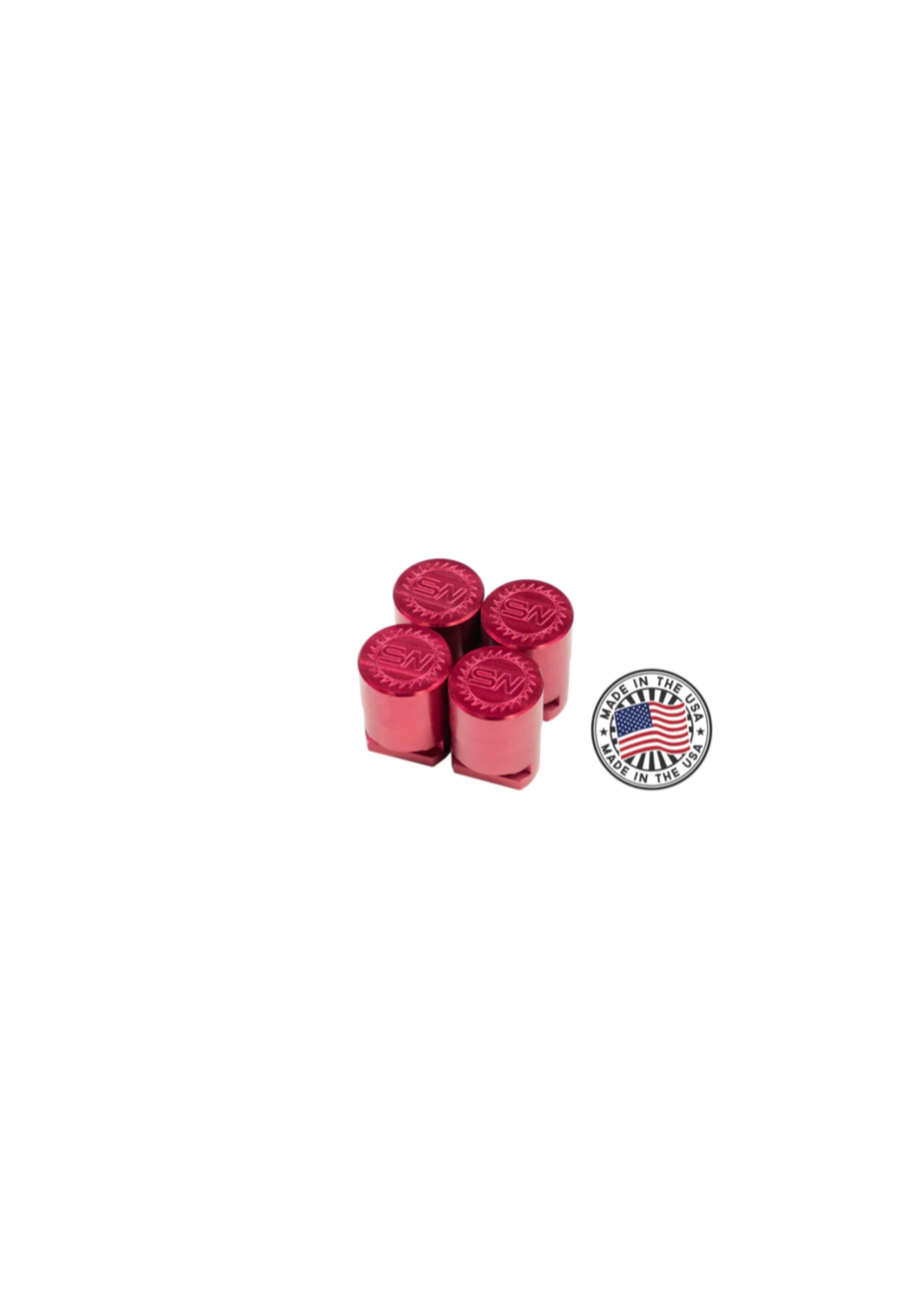 Seneca Stowaway Dog Pack of 4 Red Anodize