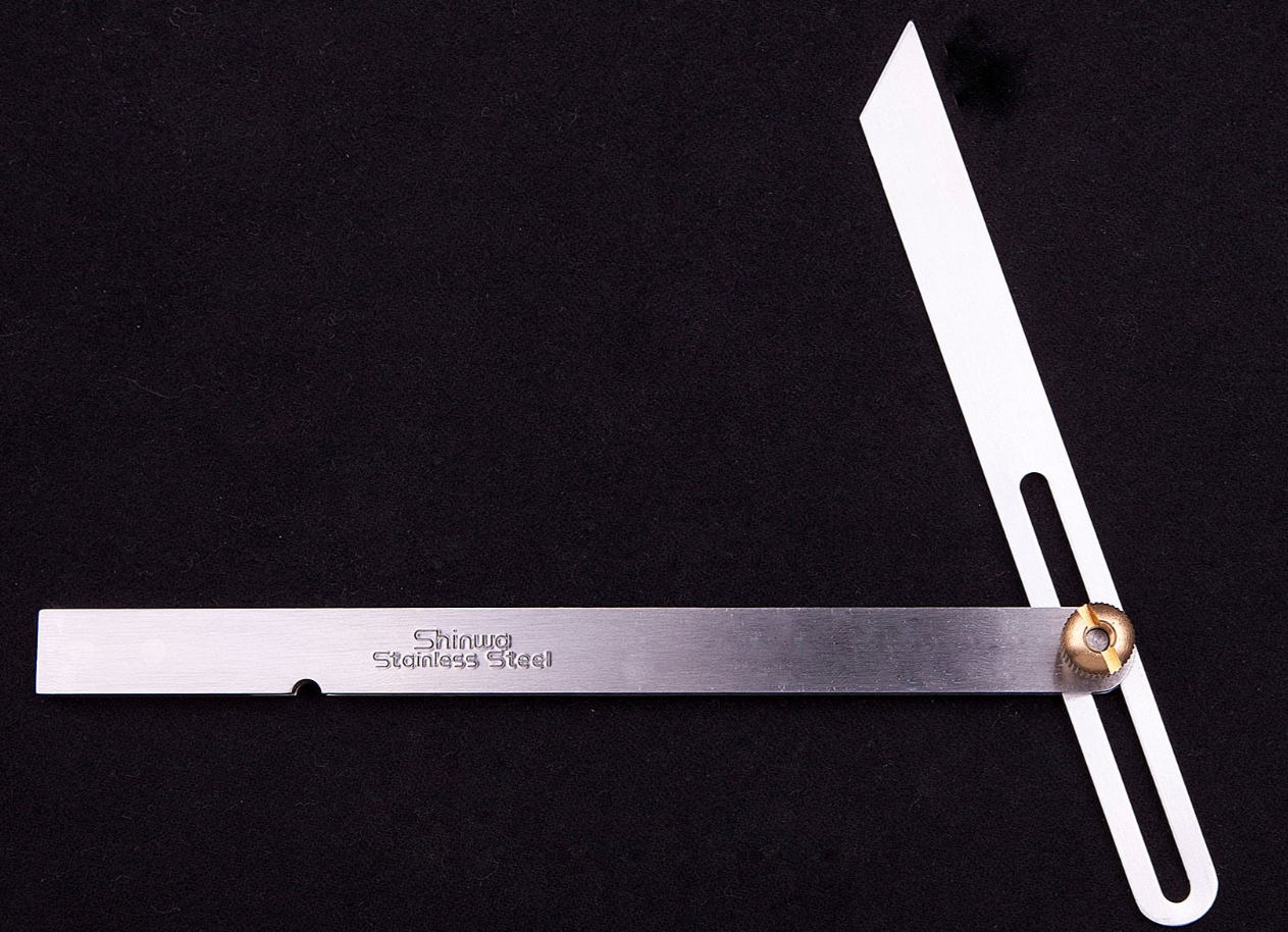 Shinwa stainless steel siding bevel gauges Crazy4Tools