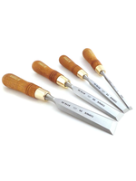 Narex 863201 Narex 4 pc premium bevel edge chisel set (6,12,20,26 mm)