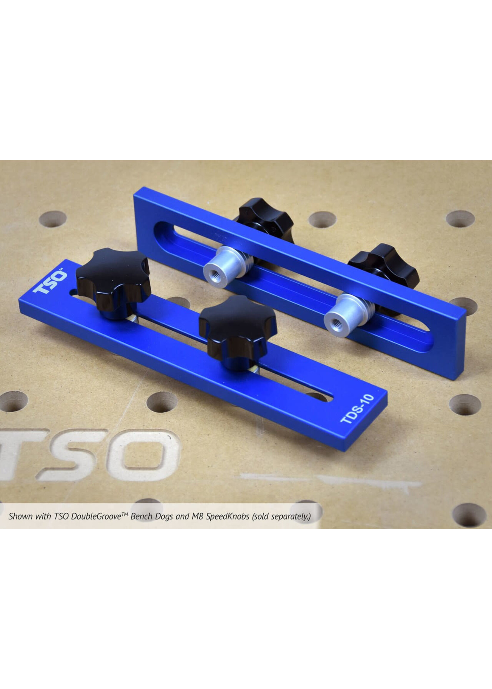 TSO TDS-10 Dog Stops (Pair) Knobs (Pair) + Dogs (Pair)