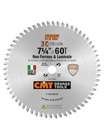 CMT 254.056.07 ITK NON-FERROUS & MELAMINE 7-1/4''x56  5/8''BORE (-6°)