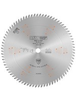 CMT 283.680.10 CHROME SAW BLADE HW 10"x0.126"/0.088"x5/8" Z80 38°HiATB 2POS