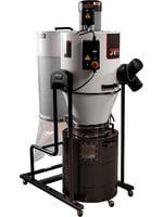 Jet 717515 JCDC-1.5 Cyclone Dust Collector, 2-Micron Filter, 763 CFM, 1-1/2 HP, 1Ph 115V