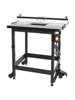 Saw Stop RT-FS Standalone Cast Iron Router Table - Power Switch in Stand (INCLUDED IN BOX: RT-F32,  RT-STF, RT-C32)