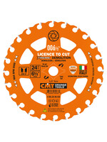 CMT 286.324.06 6-1/2"  24T 5/8bore BULK WOOD & NAIL "LICENCE TO CUT"