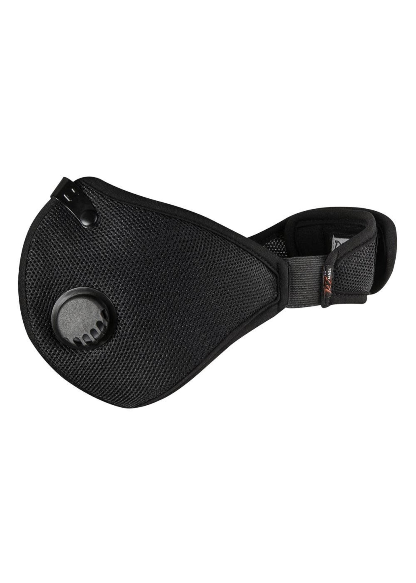 RZ Masks RZ Mask - M2 Reusable Nylon Air Filtration Mask - Black - Large