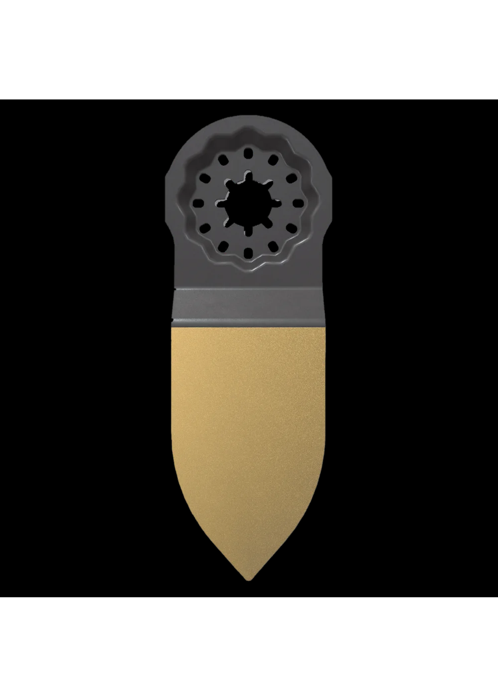 1-1/4 in. 40-Grit Starlock Carbide Grit Oscillating Detail Sanding Plate