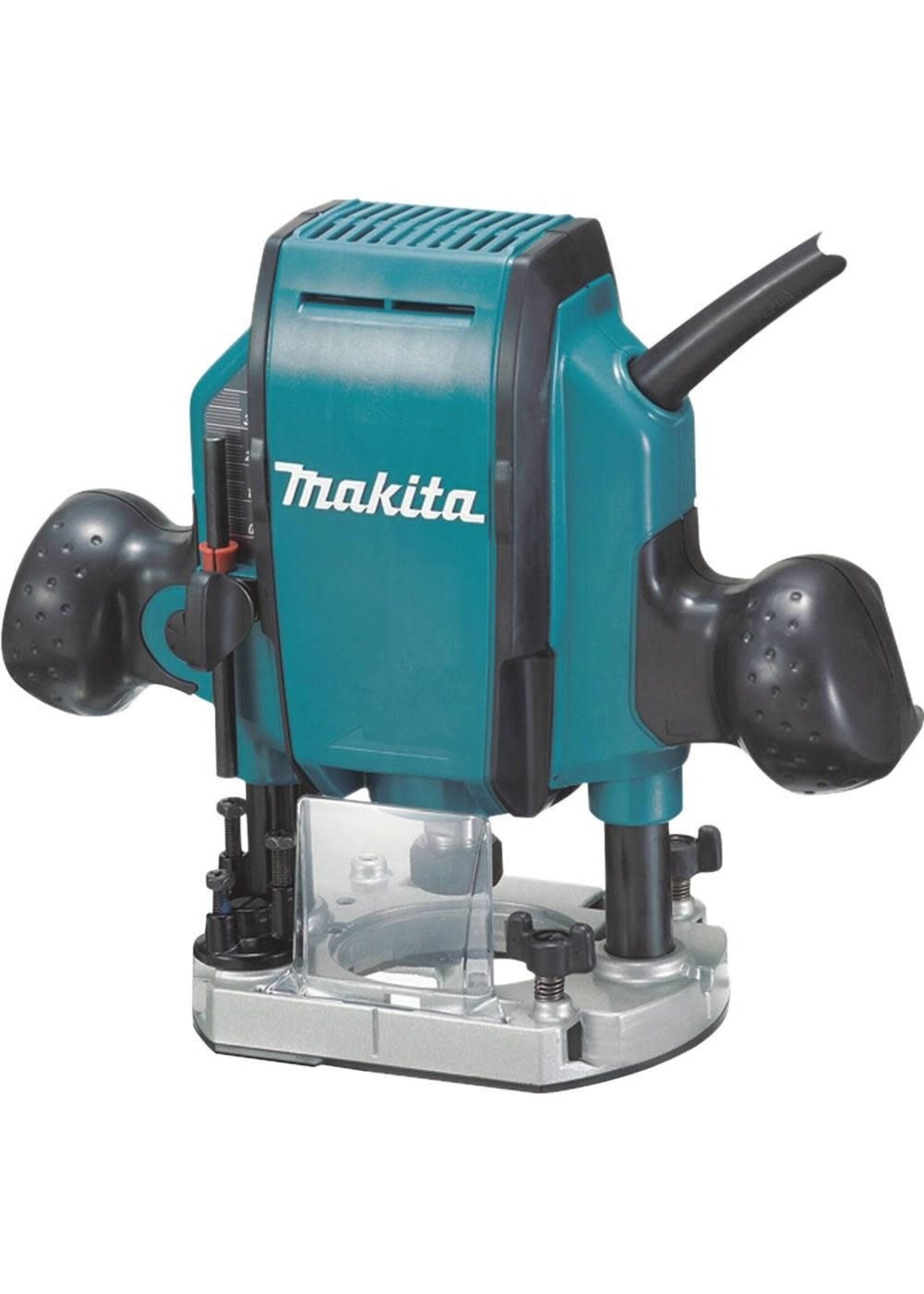 Makita RP0900K 1-1/4 HP Plunge Router, 27,000 RPM, case