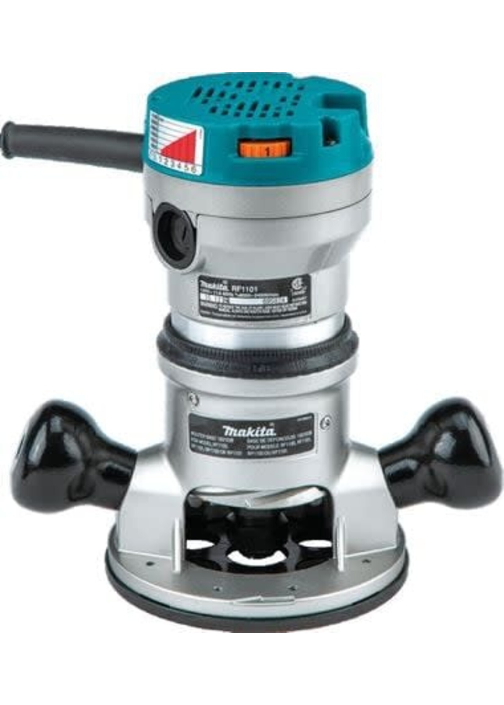 Makita RF1101 2-1/4 HP Router, 8,000-24,000 RPM, var. spd.