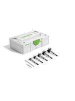 Festool (CAN SELL STARTING 6/12) 578110 Forstner drill bit set SYS3 S 76-FB CE-SORT/5