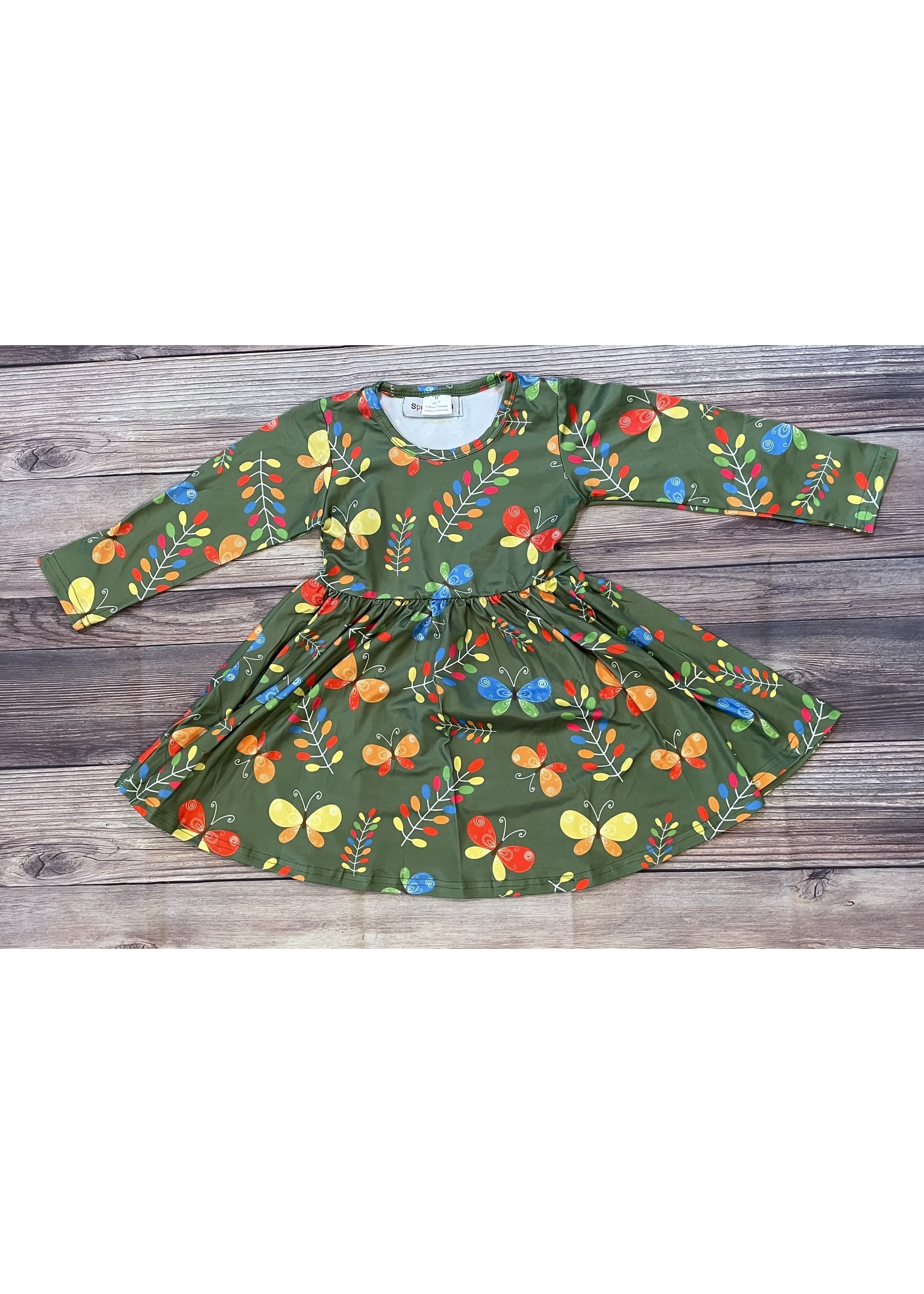 Butterfly in Sunset Twirly Dress *Sensory Sensitivity Approved*