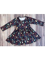 Twilight Blossoms Twirly Dress *Sensory Sensitivity Approved*