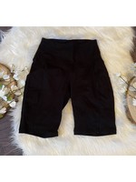 Cotton Wide Band Biker Shorts