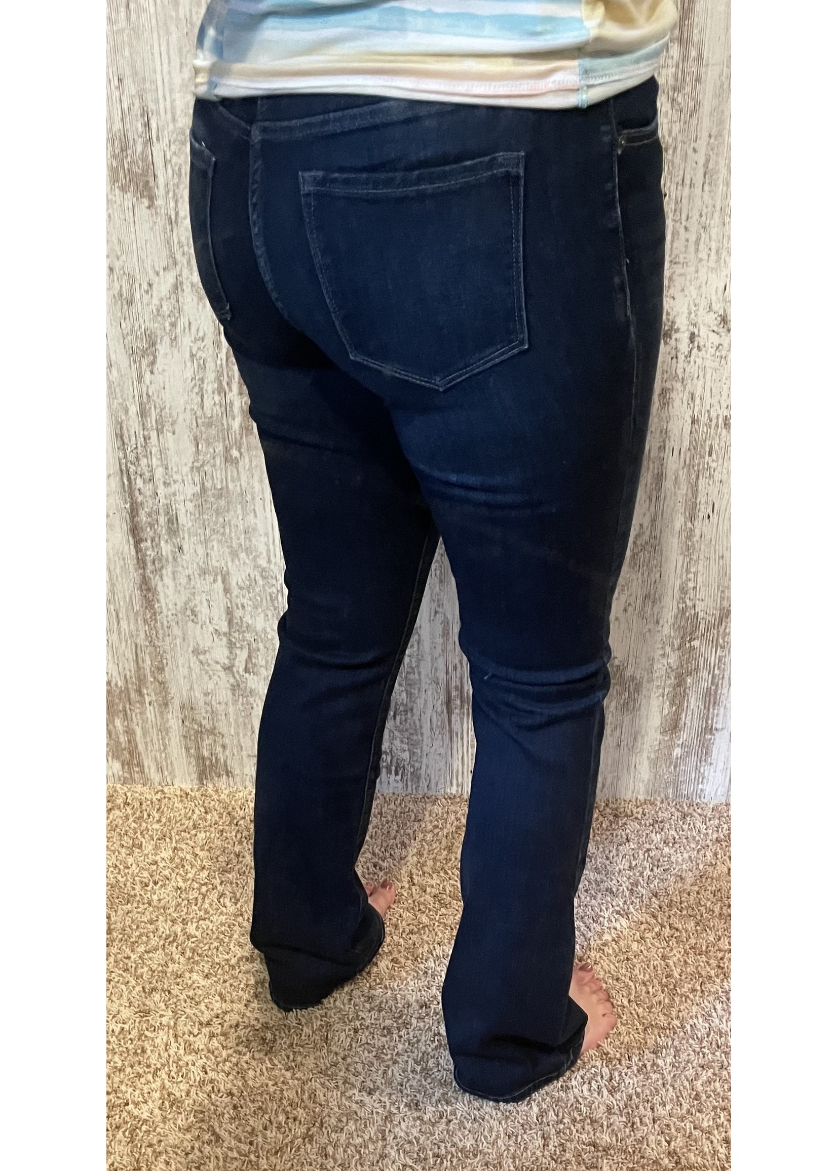 Kancan High Rise Skinny Bootcut Jeans