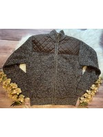 Mens Knitted Full Zip Cardigan Sweater